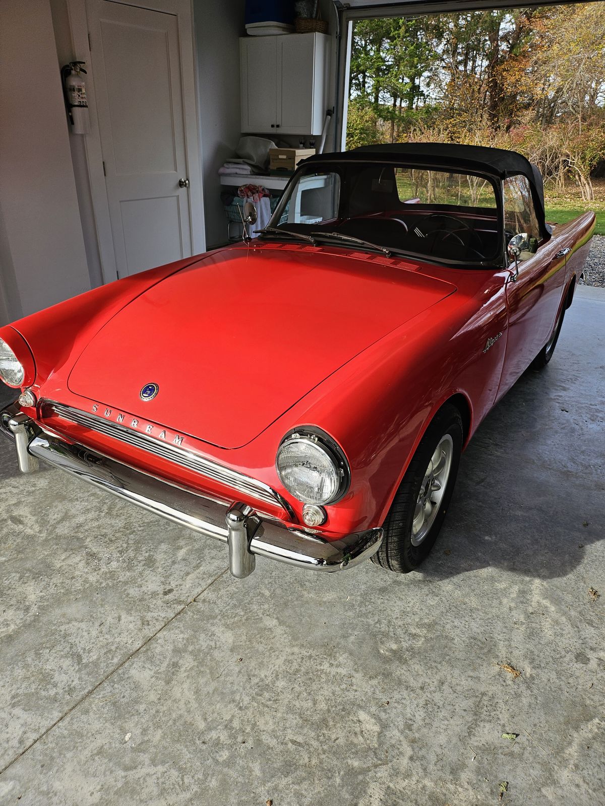 1961 sunbeam alpine series 2 convertible