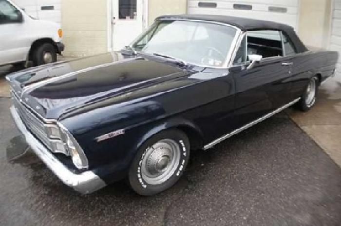 used 1966 ford galaxie 500 7 litre convertible, 56,901 miles in saint james, ny
