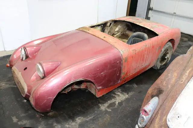 1960 red chassis only/no front suspension!