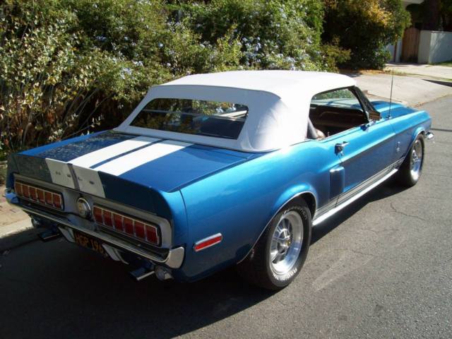 1968 ford mustang shelby gt 350 convertible investment quality car marti report