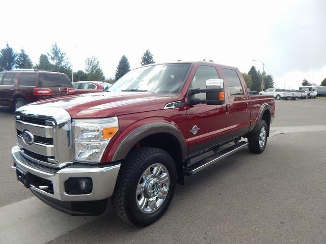 2015 ford f-350 super duty lariat 4x4 lariat 4dr crew cab 6.8 ft. sb srw pickup for sale in soda springs, idaho