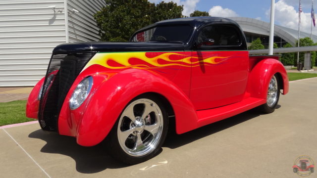 1937 ford hot rod pickup truck - custom one-off famous build - video test drive!