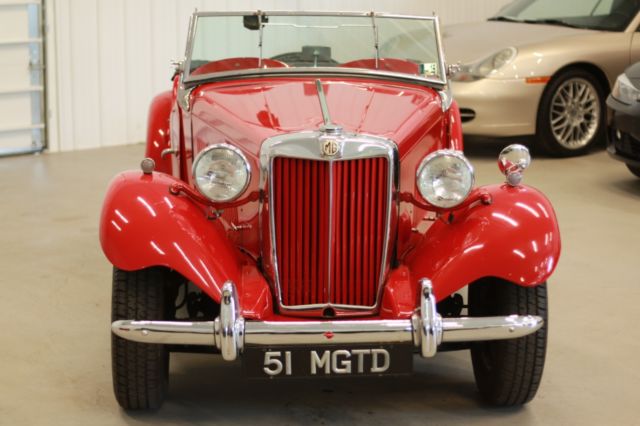 1951 mgtd roadster*4-spd manual*soft top&tonneau cover*same owner last 52 years!