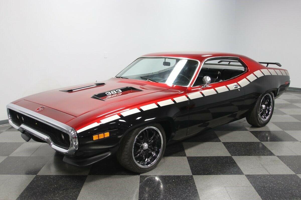 1971 plymouth road runner 383 v8 car custom paint desirable classic
