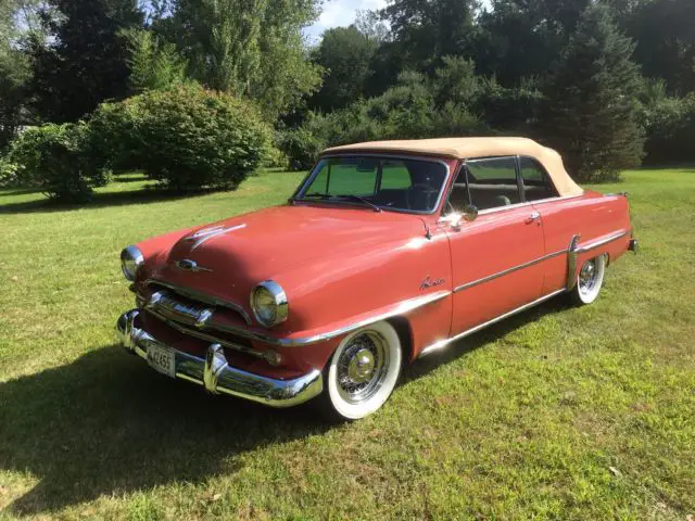 1954 plymouth belvedere convertible three speed overdrive very rare