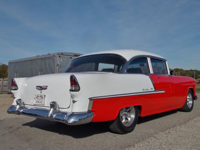 1955 chevrolet 210 with bel air trim, 454, 5 speed, 2 door sedan, excel cond
