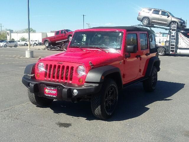 2013 jeep wrangler unlimited moab 4x4 moab 4dr suv for sale in cody, wyoming