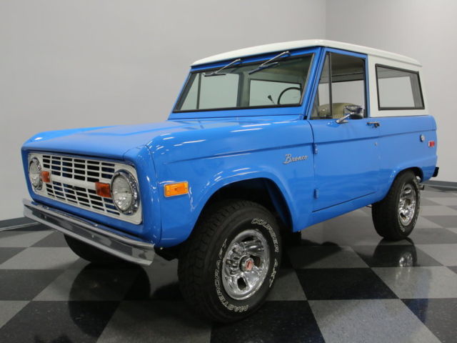 uncut rear fenders, 302ci w/ auto trans, power brakes, nice/solid 1st gen bronco