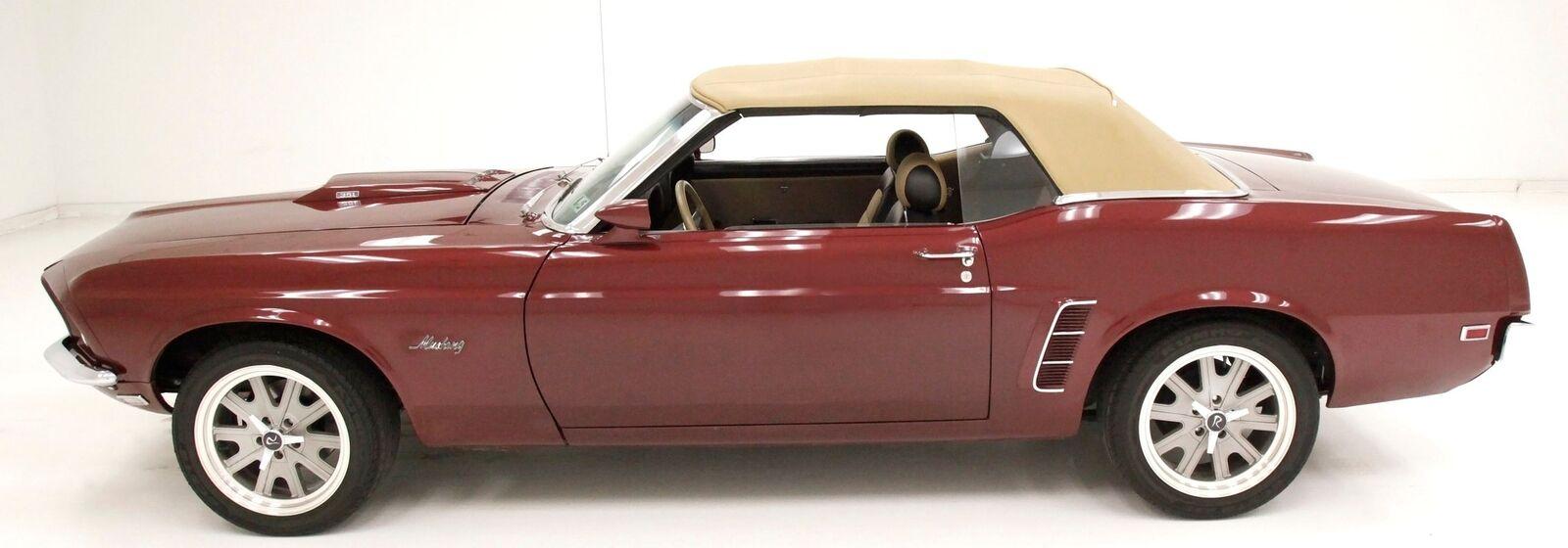 1969 ford mustang convertible rebuilt 351ci windsor v8