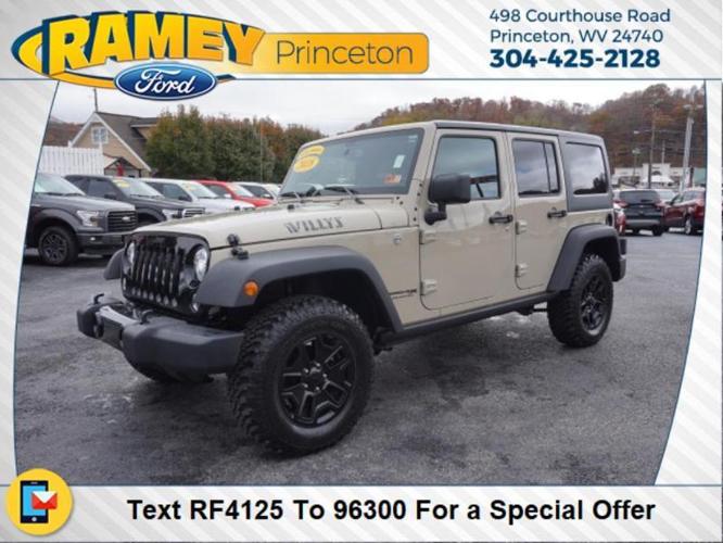2018 jeep wrangler unlimited sport 4x4 sport 4dr suv for sale in elgood, west virginia