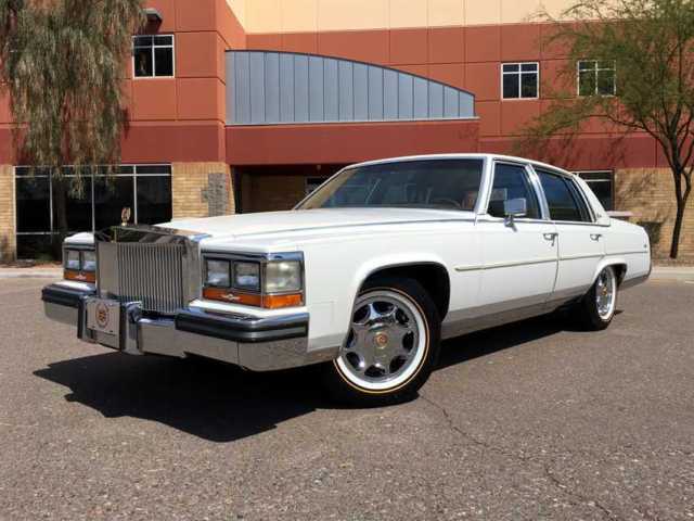 1988 cadillac brougham d'elegance-collector quality-rust free california car