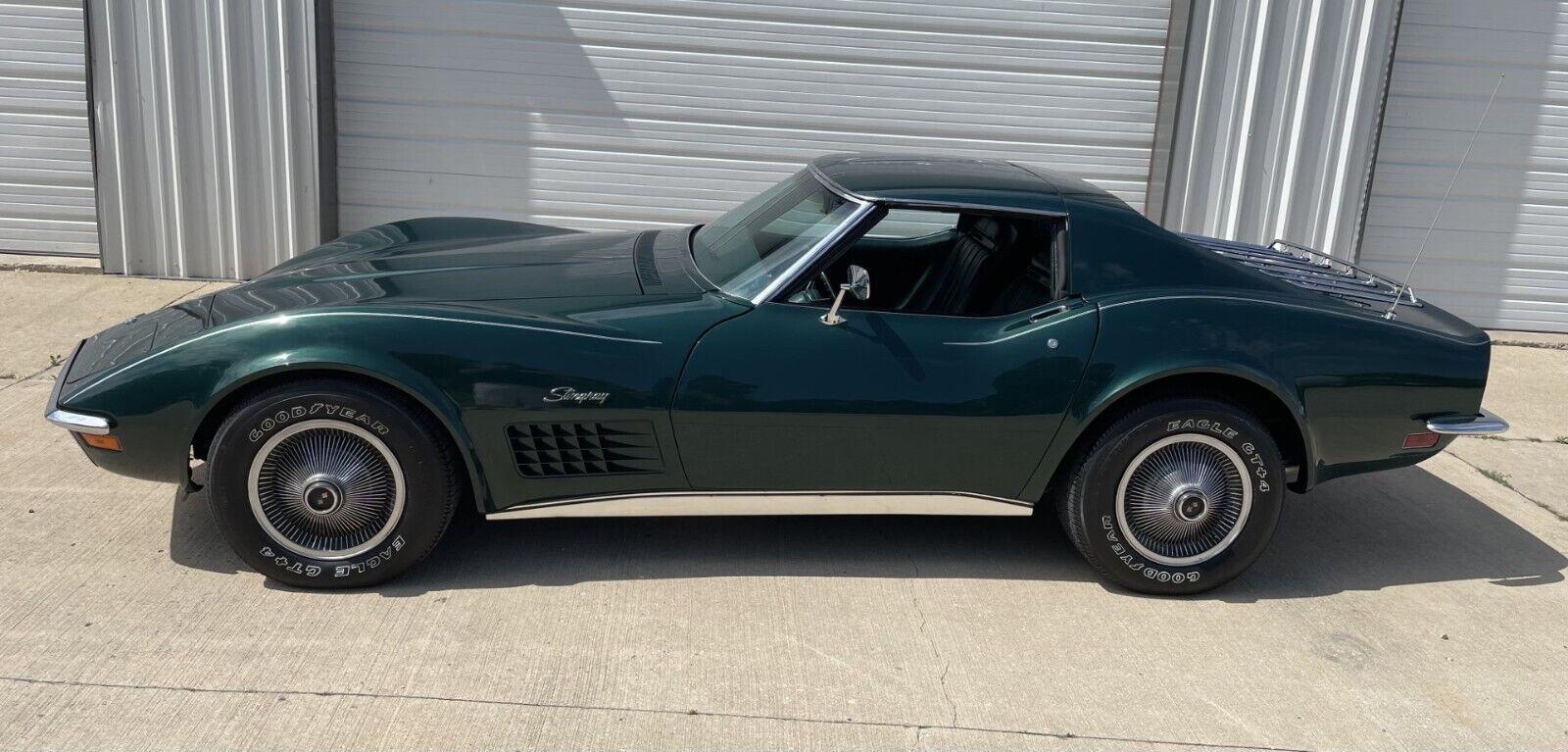 1971 chevrolet corvette 350 v8 automatic titleclean
