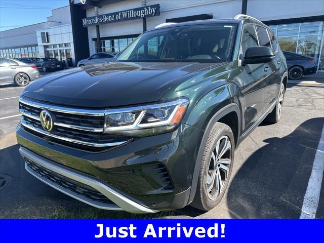 2021 volkswagen atlas 3.6l sel premium