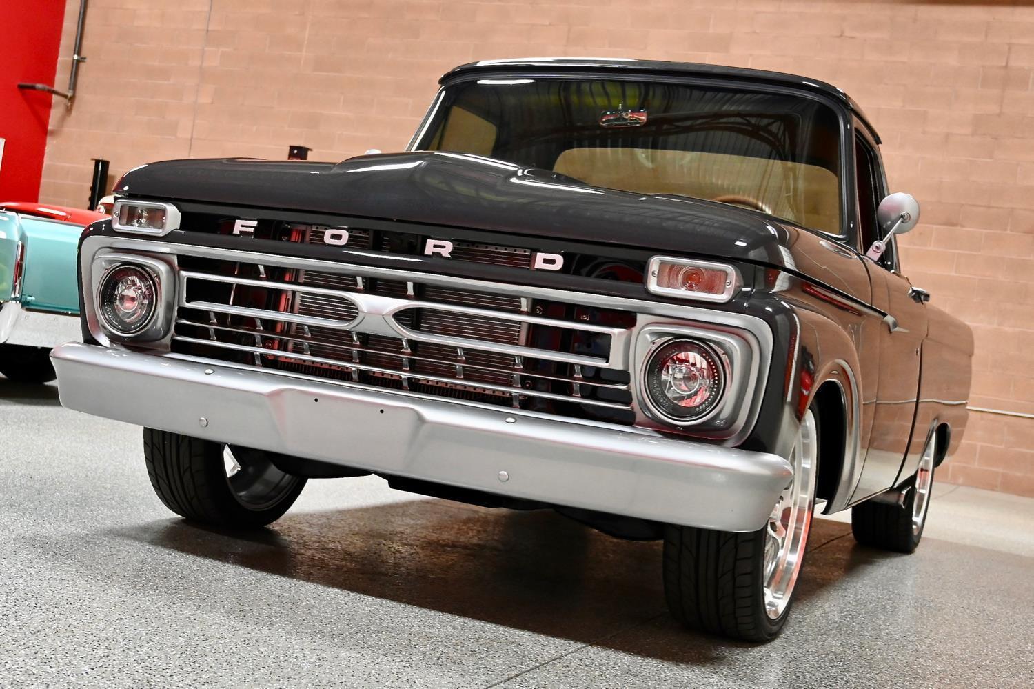 1966 ford f 100 svt lightning restomod shortbed 465 miles