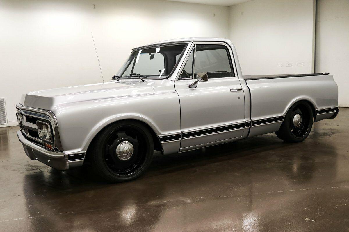 1970 gmc c10 33525 miles silver truck v8 turbo 400 automatic 33525 miles