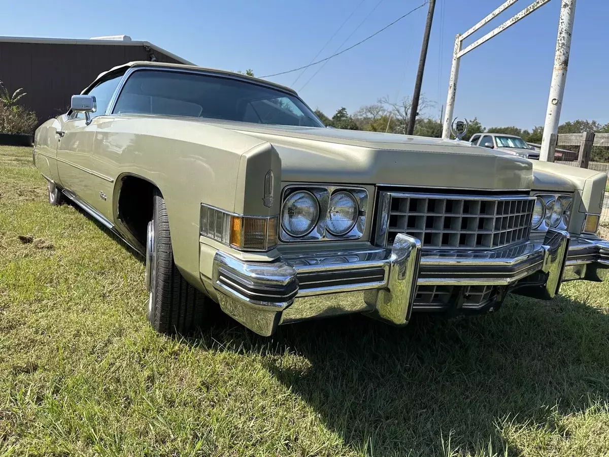 1973 cadillac eldorado convertible green
