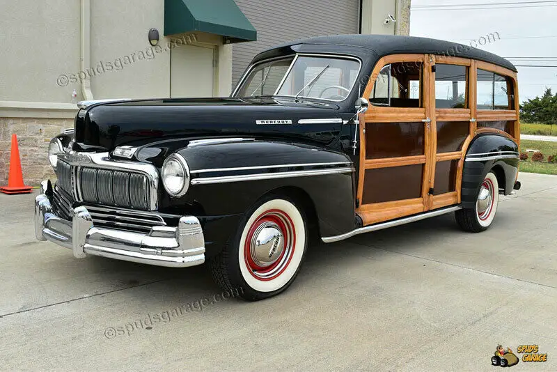 1948 mercury woody wagon hopped-up flathead v8 edelbrock navarro edmonds fenton