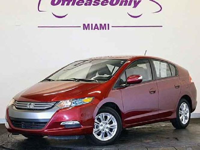 2010 honda insight ex hybrid hatchback in miami, fl