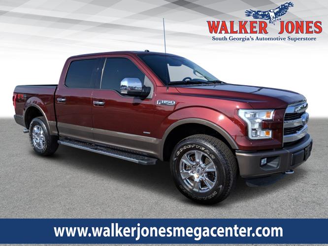 used 2016 ford f150 lariat waycross, ga 31503 for sale in waycross, georgia