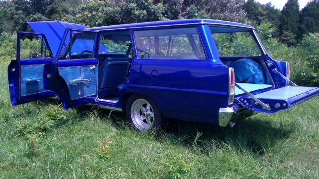 66 chevy nova wagon built to show and go starting with a solid rust free car