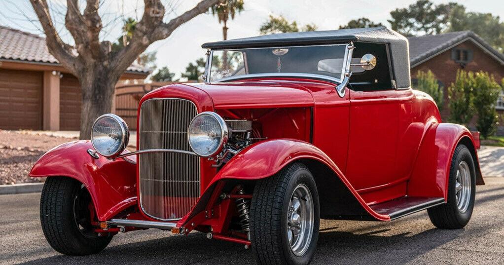 1932 ford roadster replica 350cid v8 turbo 400