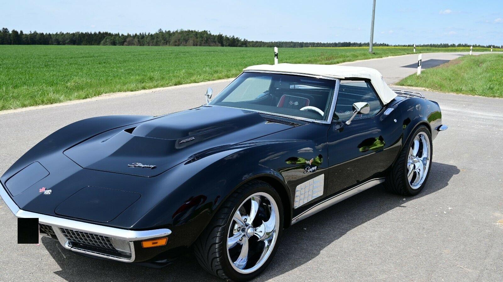 1972 chevrolet corvette fired with 8 lt bounty engine 450 hp