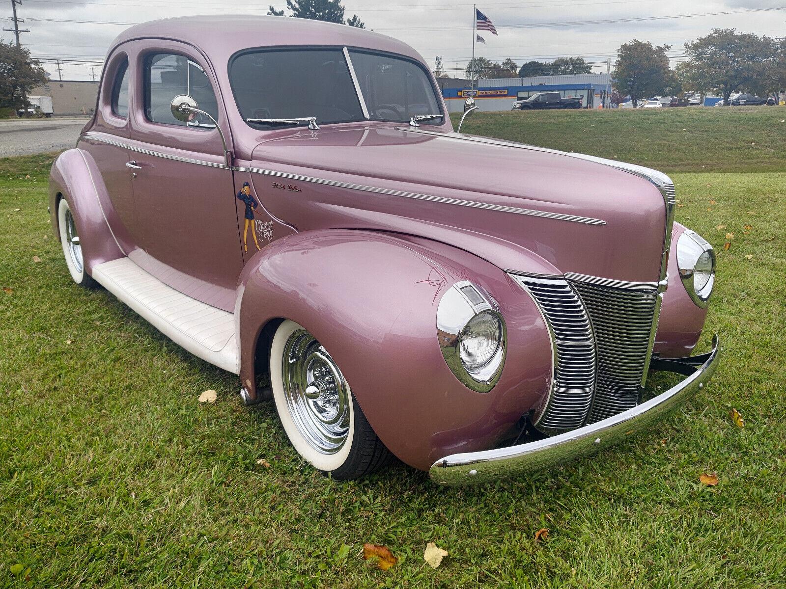 1940 ford deluxe coupe supercharged ford 302 v8 automatic