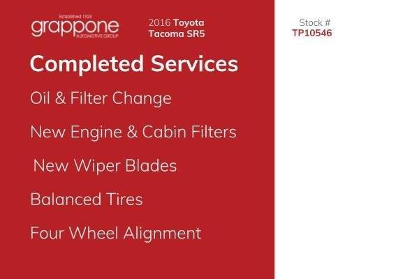 2016 toyota tacoma sr5 v6 4x4 sr5 v6 4dr access cab 6.1 ft lb for sale in bow, new hampshire