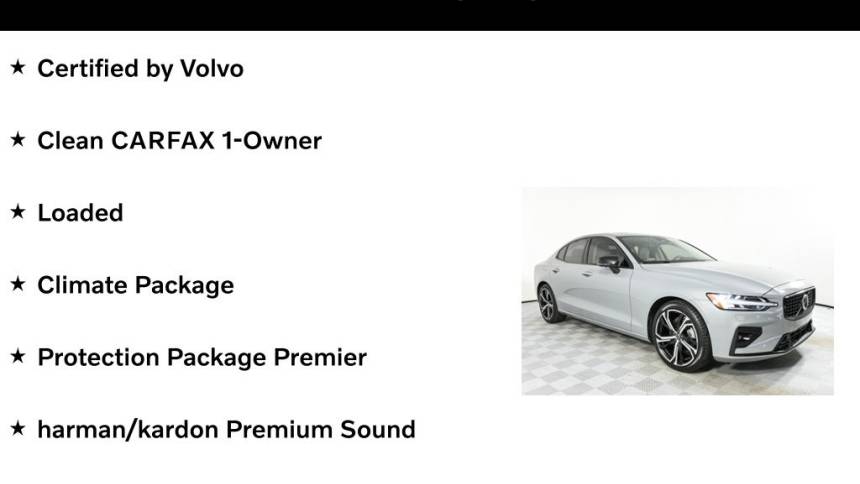 2024 volvo s60 b5 plus dark theme