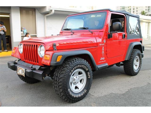 2005 jeep wrangler sport for sale in honolulu, hawaii