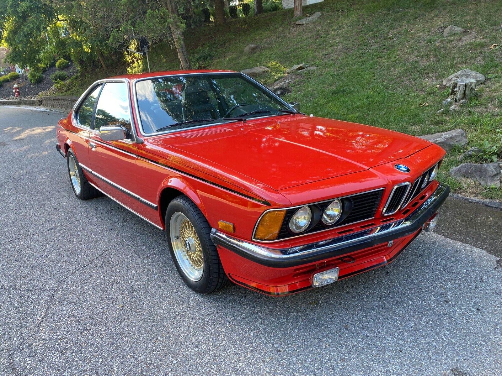 1980 bmw 635 csi euro spec euro spec m90 manual super clean orange