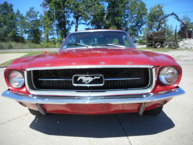 1967 ford mustang coupe - automatic - 89,561 actual miles - drives well!