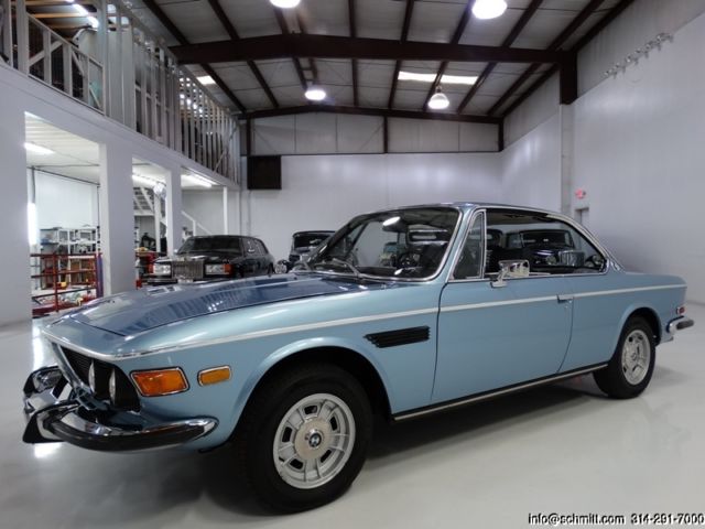 1973 bmw 3.0cs coupe, last year for the desired small bumpers!