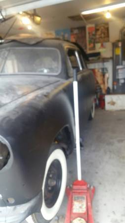 1950 ford shoebox custom no motor straight body no rust