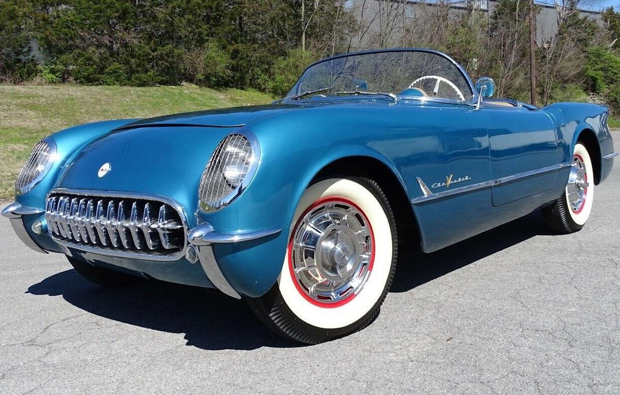 1955 chevrolet corvette convertible 265 cid v8 2 speed automatic