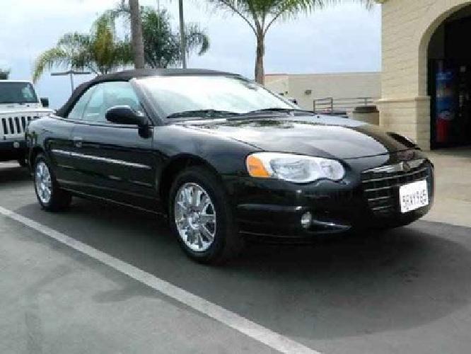 2005 chrysler sebring conv limited in carlsbad, ca