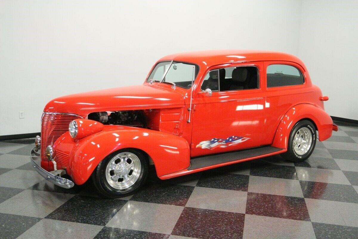 1939 chevrolet master deluxe 350 v8 th350 auto fire engine red