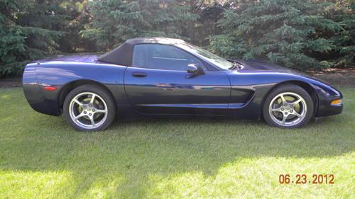 2001 chevy corvette convertible for sale in bismarck, north dakota
