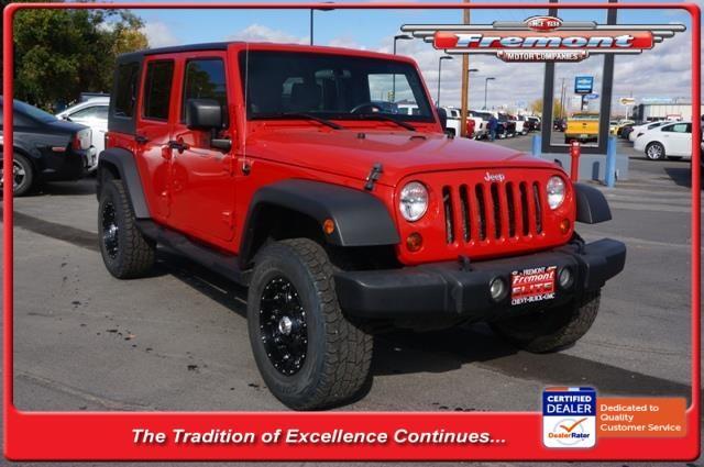 2009 jeep wrangler unlimited x 4x4 x 4dr suv for sale in gas hills, wyoming