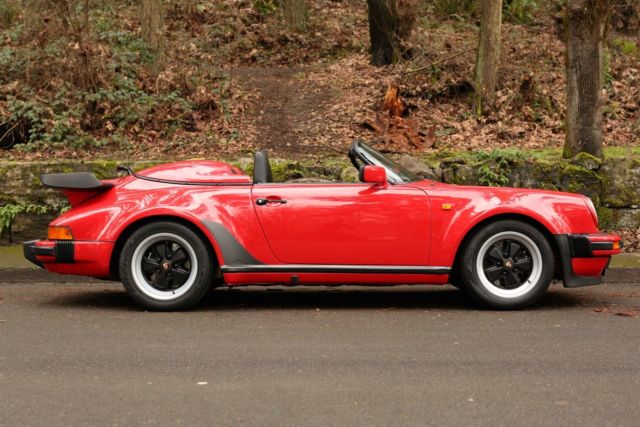 1989 porsche speedster - only 9,776 miles! collector quality, all original