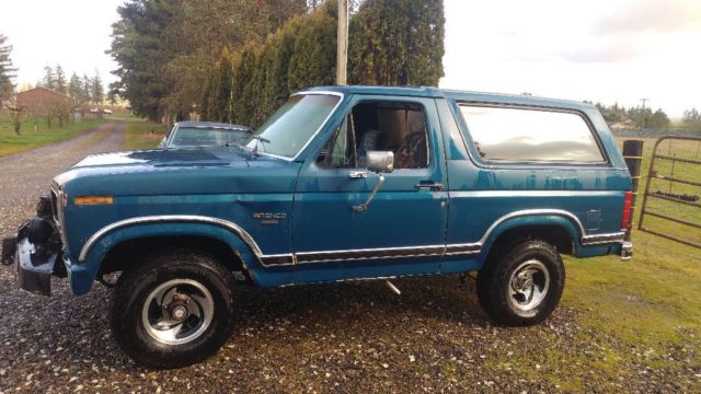 ford bronco xlt 4.9 1983