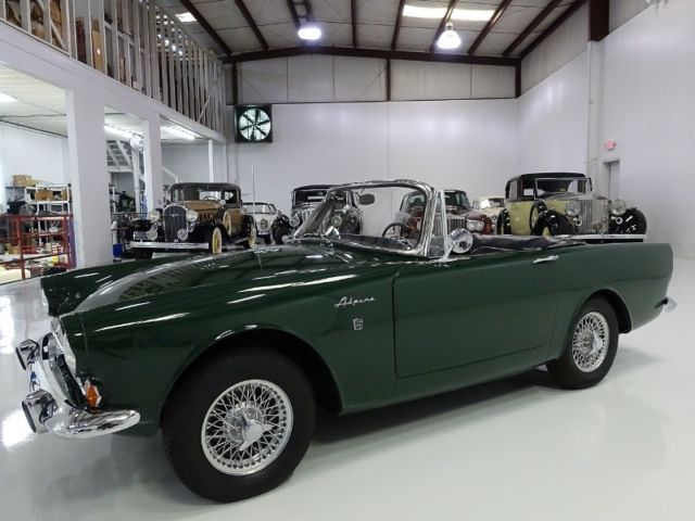1966 sunbeam alpine series 5 convertible, final series of this iconic model!