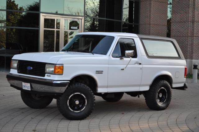 1991 ford bronco 1 owner california truck - no rust