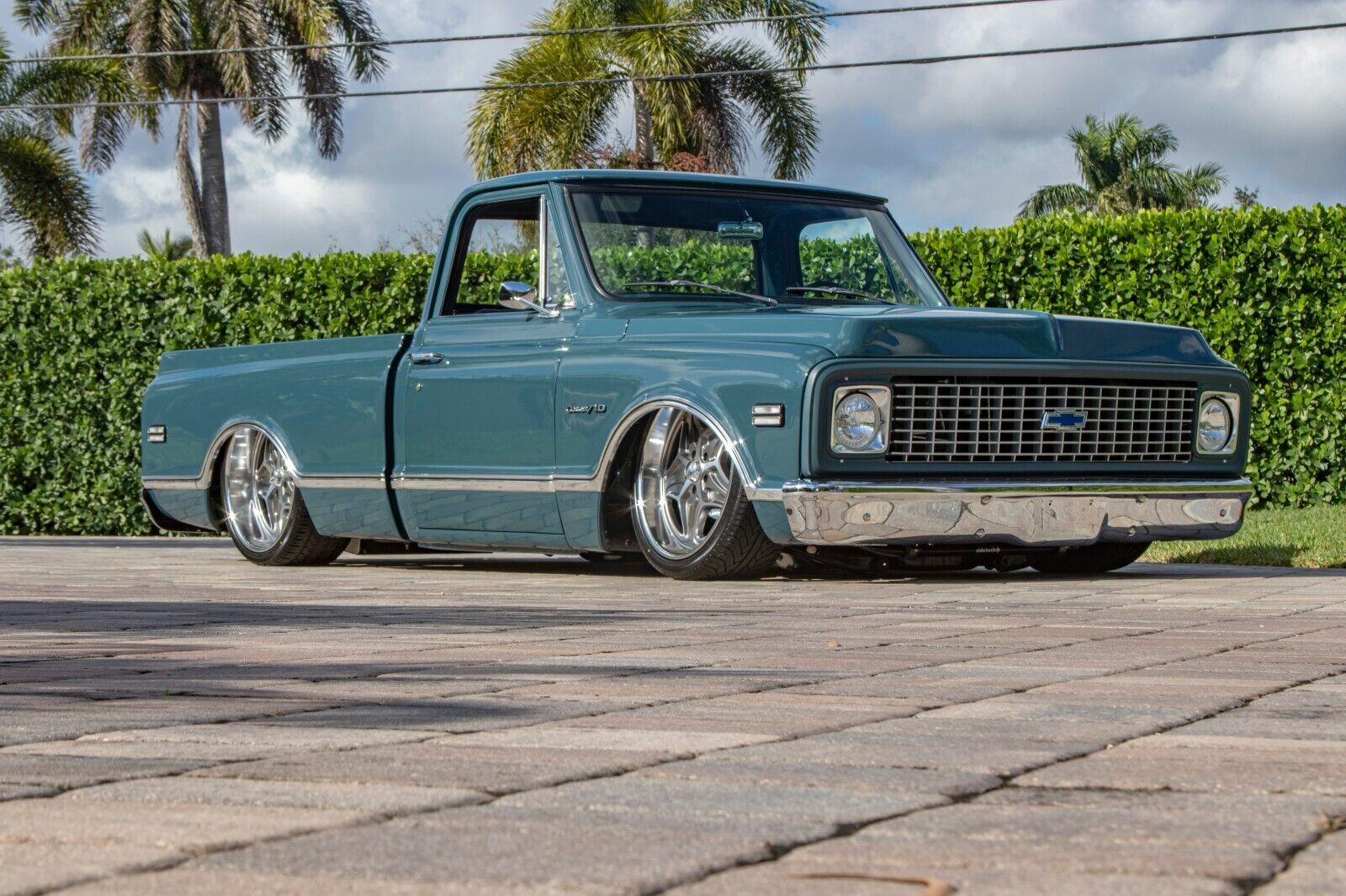 1971 chevrolet c 10 nut and bolt frame off restoration 250 miles
