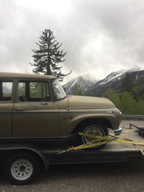 1968 international travelall excellent condition colorado rust free no reserve