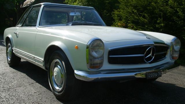 1967 mercedes benz 250sl 4-speed no rust italian delivery pagoda no reserve