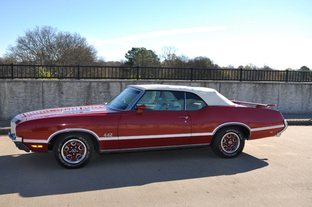 1971 oldsmobile cutlass convertible 442 clone