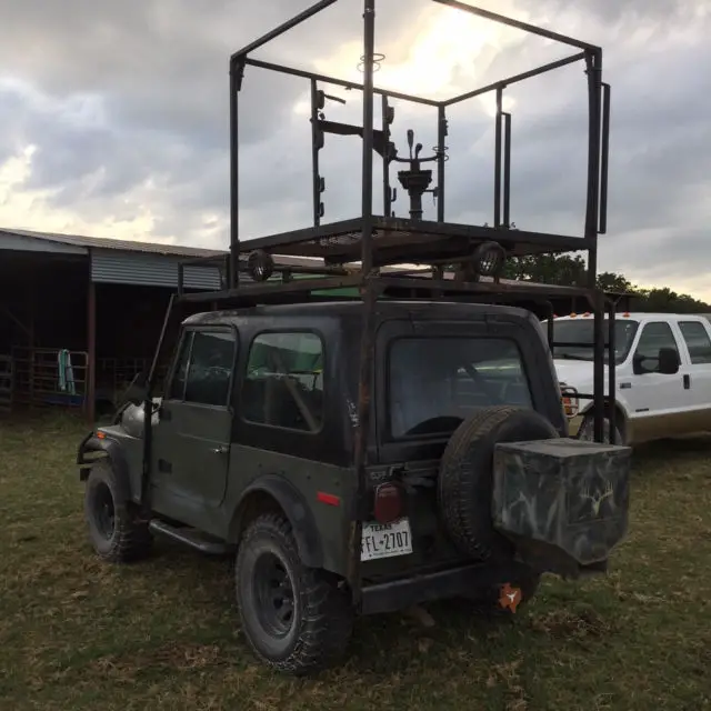 attention deer hunters - 1978 jeep cj7