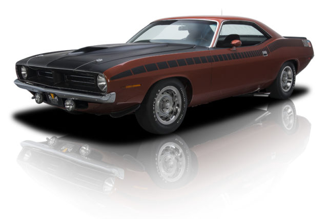 rotisserie restored numbers matching aar 'cuda 340 six pack v8 3 speed automatic