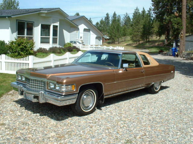 1976 cadillac coupe deville d"elegance only 32,000 actual miles! 1 owner! nice!